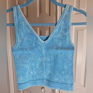 🚨  2/$25  Zenana Ribbed Reversible Bralette Top NWOT